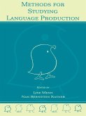 Methods for Studying Language Production (eBook, ePUB)