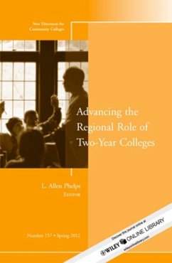Cover Advancing the Regional Role of Two-Year Colleges (eBook, PDF)