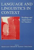 Language and Linguistics in Context (eBook, ePUB)