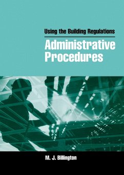 Cover Using the Building Regulations: Administrative Procedures (eBook, ePUB)