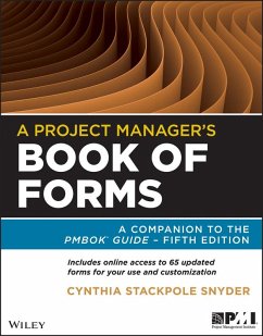 A Project Manager's Book of Forms (eBook, ePUB) - Snyder, Cynthia