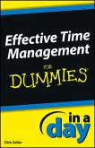Effective Time Management In a Day For Dummies (eBook, ePUB)