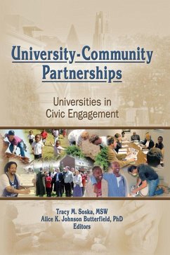 University-Community Partnerships (eBook, ePUB) - Soska, Tracy; Butterfield, Alice K Johnson