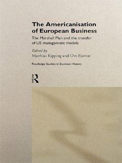 Cover The Americanisation of European Business (eBook, PDF)