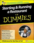 Starting and Running a Restaurant For Dummies, UK Edition (eBook, ePUB)