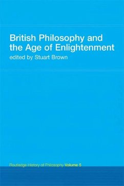 British Philosophy and the Age of Enlightenment (eBook, PDF)