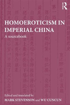 Cover Homoeroticism in Imperial China (eBook, ePUB)