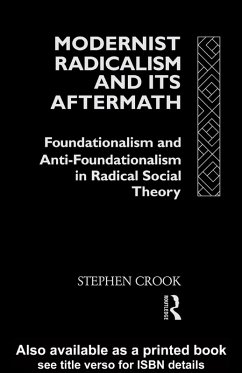 Modernist Radicalism and its Aftermath (eBook, ePUB) - Crook, Stephen