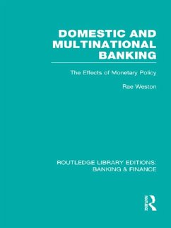 Domestic and Multinational Banking (RLE Banking & Finance) (eBook, PDF) - Weston, Rae