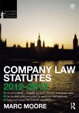 Company Law Statutes 2012-2013 (eBook, ePUB)