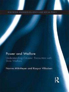 Power and Welfare (eBook, ePUB) - Mik-Meyer, Nanna; Villardsen, Kaspar