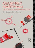 Geoffrey Hartman (eBook, ePUB)
