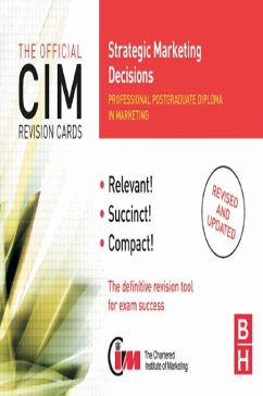 CIM Revision Cards Strategic Marketing Decisions (eBook, PDF) - Beamish, Karen