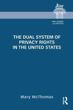 Cover The Dual System of Privacy Rights in the United States (eBook, PDF)
