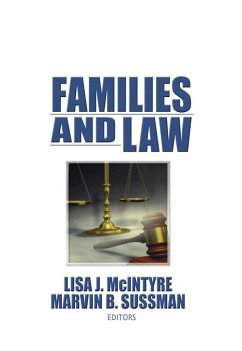 Families and Law (eBook, ePUB) - Sussman, Marvin B; Mcintyre, Lisa J