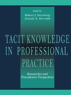 Cover Tacit Knowledge in Professional Practice (eBook, ePUB)