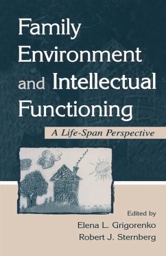 Cover Family Environment and Intellectual Functioning (eBook, ePUB)