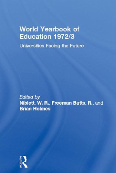 World Yearbook of Education 1972/3 (eBook, ePUB)