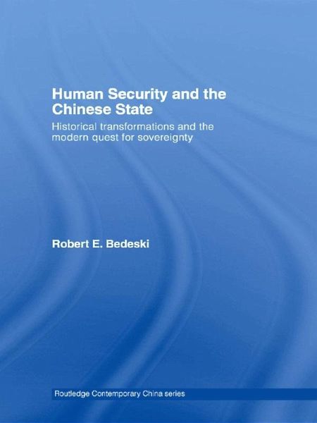 Human Security and the Chinese State (eBook, ePUB)