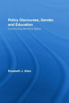 Policy Discourses, Gender, and Education (eBook, ePUB) - Allan, Elizabeth J.