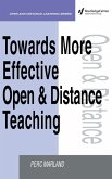 Towards More Effective Open and Distance Learning Teaching (eBook, PDF)