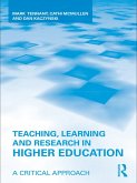 Teaching, Learning and Research in Higher Education (eBook, ePUB)