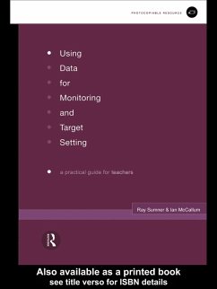 Using Data for Monitoring and Target Setting (eBook, PDF) - Mccallum, Ian; Sumner, Ray