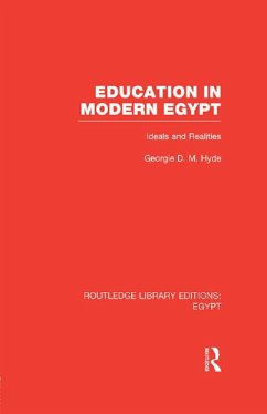 Education in Modern Egypt (RLE Egypt) (eBook, ePUB) - Hyde, Georgie