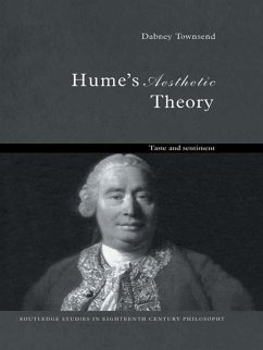 Cover Hume's Aesthetic Theory (eBook, PDF)
