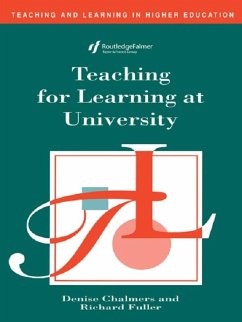 Teaching for Learning at University (eBook, PDF) - Chalmers, Denise