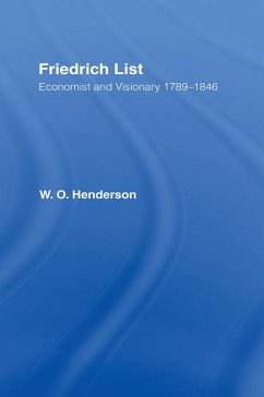 Friedrich List (eBook, ePUB) - Henderson, William