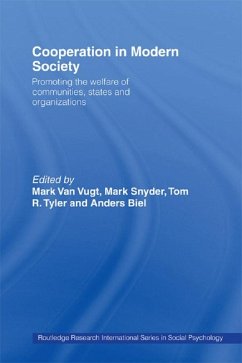 Cover Cooperation in Modern Society (eBook, ePUB)