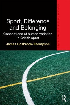Cover Sport, Difference and Belonging (eBook, PDF)