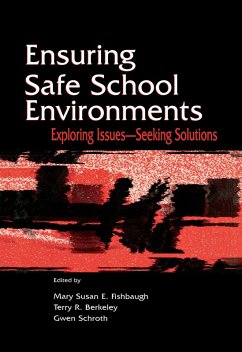 Cover Ensuring Safe School Environments (eBook, ePUB)