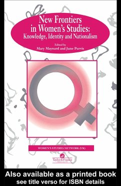 New Frontiers In Women's Studies (eBook, ePUB) - Maynard, Mary; Purvis, June