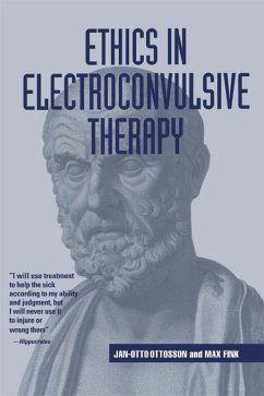 Ethics in Electroconvulsive Therapy (eBook, PDF) - Ottosson, Jan-Otto; Fink, Max