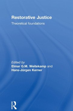 Cover Restorative Justice: Theoretical foundations (eBook, ePUB)