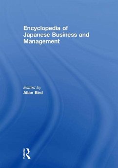 Encyclopedia of Japanese Business and Management (eBook, PDF) Cover Encyclopedia of Japanese Business and Management (eBook, PDF)