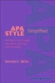 APA Style Simplified (eBook, PDF)