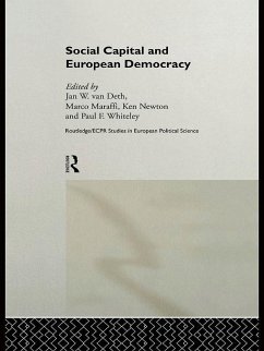 Social Capital and European Democracy (eBook, ePUB)