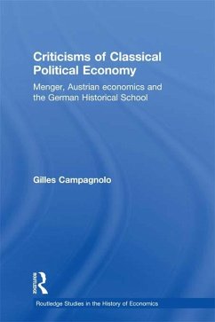 Cover Criticisms of Classical Political Economy (eBook, PDF)