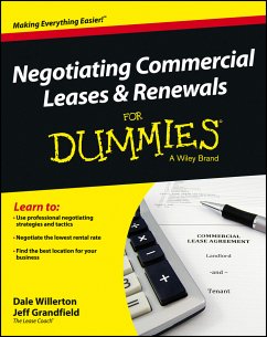 Negotiating Commercial Leases & Renewals For Dummies (eBook, PDF) - Willerton, Dale; Grandfield, Jeff