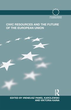 Civic Resources and the Future of the European Union (eBook, ePUB)