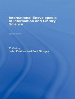 International Encyclopedia of Information and Library Science (eBook, PDF)