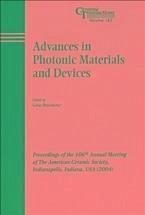 Advances in Photonic Materials and Devices (eBook, PDF)