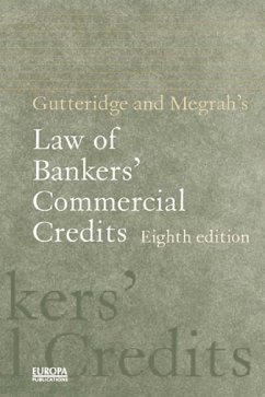 Cover Gutteridge and Megrah's Law of Bankers' Commercial Credits (eBook, PDF)