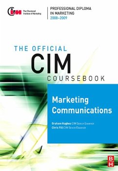CIM Coursebook 08/09 Marketing Communications (eBook, ePUB) - Fill, Chris; Hughes, Graham