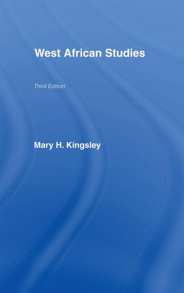 West African Studies (eBook, ePUB)