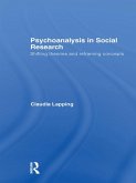 Psychoanalysis in Social Research (eBook, PDF)