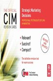 CIM Revision Cards Strategic Marketing Decisions (eBook, ePUB)